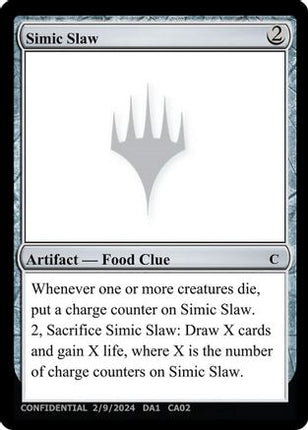 Simic Slaw (-) - Un-Known Event Playtest Cards