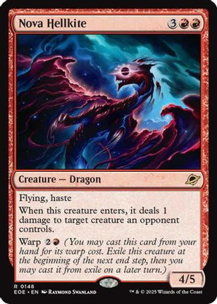 Nova Hellkite (EOE-148) - Edge of Eternities Foil