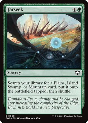 Farseek (EOC-050) - Commander: Edge of Eternities