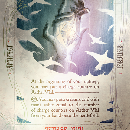 Aether Vial (SLD-1640) - Secret Lair Drop (Borderless) Foil