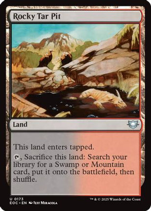 Rocky Tar Pit (EOC-173) - Commander: Edge of Eternities