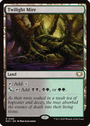 Twilight Mire (EOC-189) - Commander: Edge of Eternities