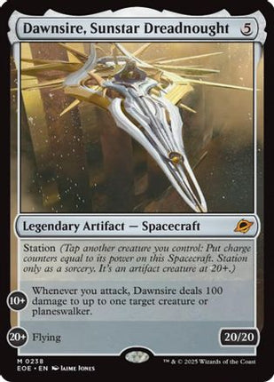 Dawnsire, Sunstar Dreadnought (EOE-238) - Edge of Eternities