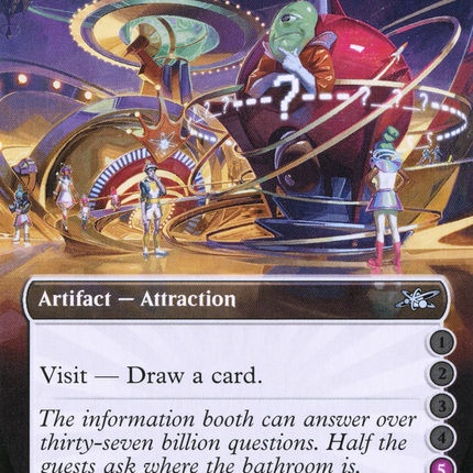 Information Booth (UNF-218D) - Unfinity Foil