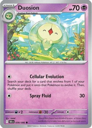 Duosion 041/086  SV Black Bolt - Common