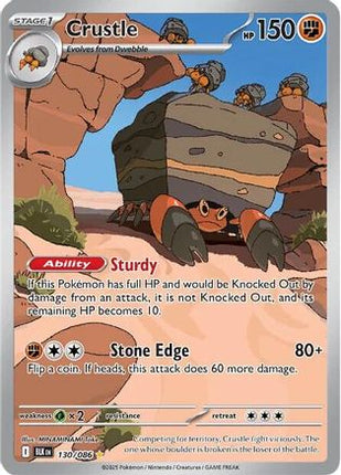 Crustle 136/086  - Holofoil SV Black Bolt - Illustration Rare