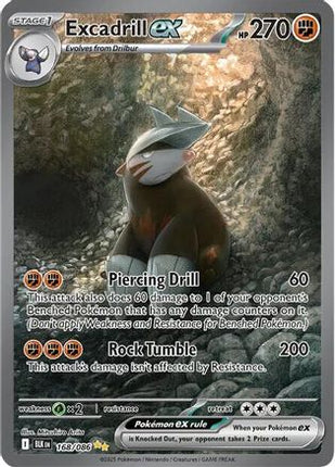 Excadrill ex 171/086  - Holofoil SV Black Bolt - Special Illustration Rare