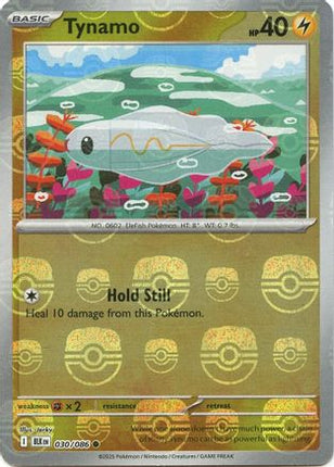 Tynamo 033/086  - Holofoil SV Black Bolt - Common