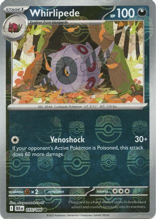 Whirlipede 058/086  - Holofoil SV Black Bolt - Common