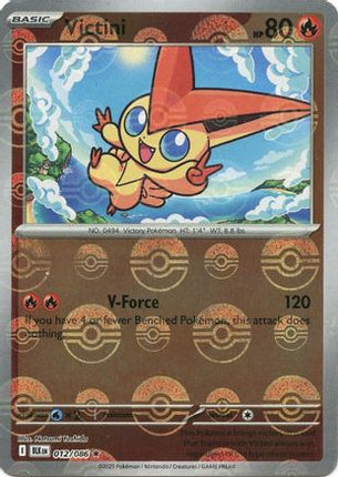 Victini 012/086  - Holofoil SV Black Bolt - Rare