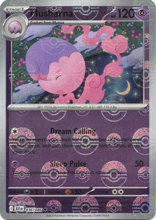 Musharna 039/086  - Holofoil SV Black Bolt - Uncommon