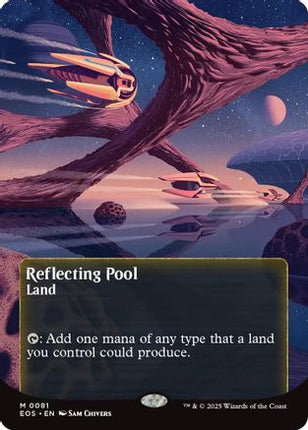 Reflecting Pool (0081) (Borderless) (EOS-081) - Edge of Eternities: Stellar Sights Foil