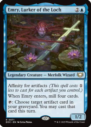 Emry, Lurker of the Loch (EOC-071) - Commander: Edge of Eternities