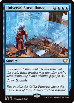 Universal Surveillance (EOC-081) - Commander: Edge of Eternities