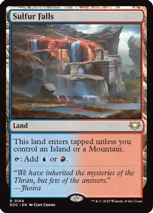 Sulfur Falls (EOC-184) - Commander: Edge of Eternities