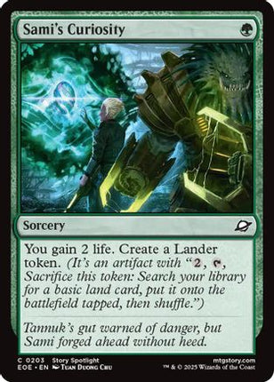 Sami's Curiosity (EOE-230) - Edge of Eternities Foil