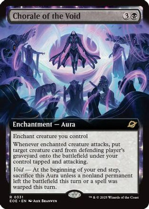 Chorale of the Void (Extended Art) (EOE-331) - Edge of Eternities Foil