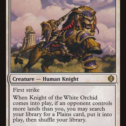 Knight of the White Orchid (ALA-016) - Shards of Alara Foil