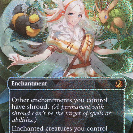 Greater Auramancy (WOT-084) - Wilds of Eldraine: Enchanting Tales (Borderless) Foil