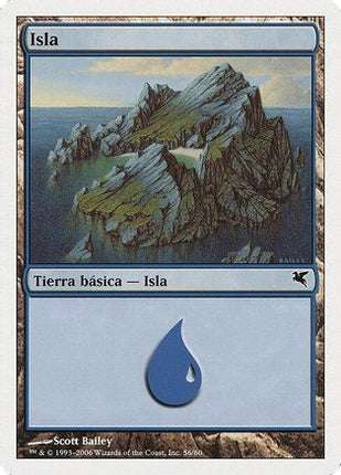 Island (Spanish) - "Isla" (H56) (PSAL-H56) - Magic Encyclopedia 2005 (Salvat/Hachette)