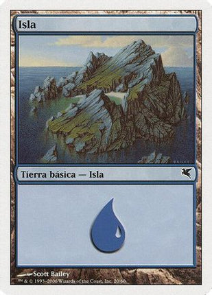 Island (Spanish) - "Isla"(E20) (PSAL-E20) - Magic Encyclopedia 2005 (Salvat/Hachette)