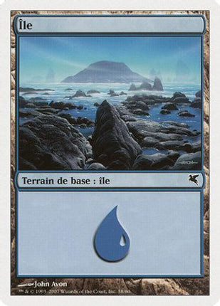 Island (French) - "Ile" (E58) (PSAL-E58) - Magic Encyclopedia 2005 (Salvat/Hachette)