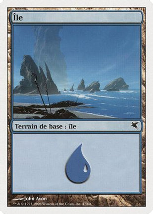 Island (French) - "Ile" (G47) (PSAL-G47) - Magic Encyclopedia 2005 (Salvat/Hachette)