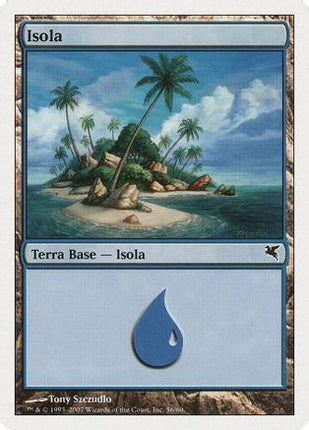 Island (Italian) - "Isola" (E56) (PSAL-E56) - Magic Encyclopedia 2005 (Salvat/Hachette)