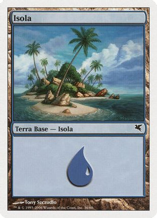 Island (Italian) - "Isola" (H36) (PSAL-H36) - Magic Encyclopedia 2005 (Salvat/Hachette)