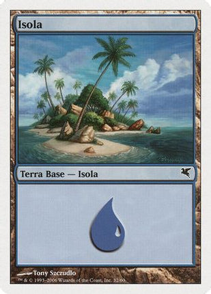 Island (Italian) - "Isola" (H32) (PSAL-H32) - Magic Encyclopedia 2005 (Salvat/Hachette)