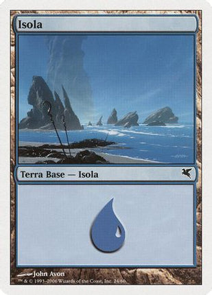 Island (Italian) - "Isola" (H24) (PSAL-H24) - Magic Encyclopedia 2005 (Salvat/Hachette)