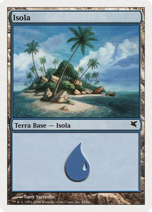 Island (Italian) - "Isola" (G24) (PSAL-G24) - Magic Encyclopedia 2005 (Salvat/Hachette)