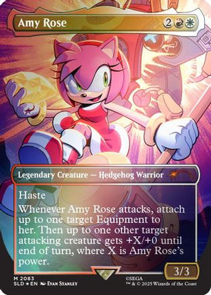 Amy Rose (Rainbow Foil) (SLD-2083) - Secret Lair Drop Series Foil