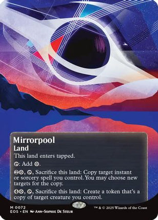 Mirrorpool (0072) (Borderless) (EOE-072) - Edge of Eternities Foil