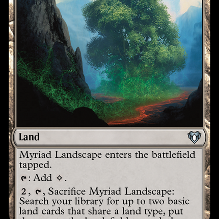 Myriad Landscape (CMM-421) - Commander Masters Foil