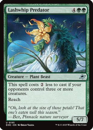 Lashwhip Predator (EOE-195) - Edge of Eternities Foil