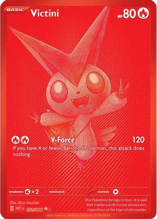 Victini - 172/086 171/086  - Holofoil SV White Flare - Black White Rare
