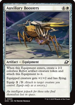 Auxiliary Boosters (EOE-005) - Edge of Eternities Foil