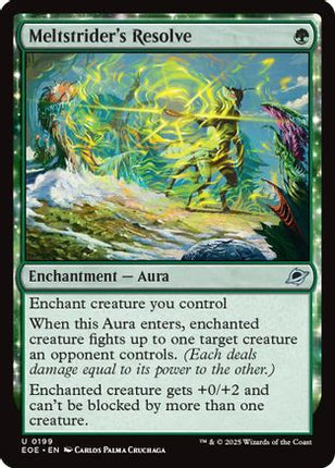 Meltstrider's Resolve (EOE-199) - Edge of Eternities Foil