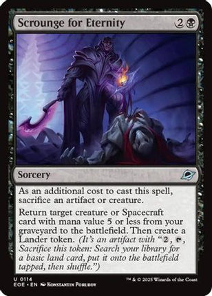 Scrounge for Eternity (EOE-114) - Edge of Eternities