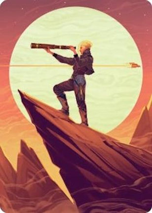Sami, Wildcat Captain Art Card (AAEOE-037) - Art Series: Edge of Eternities