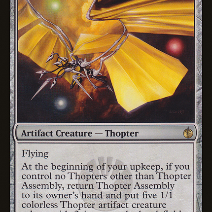 Thopter Assembly (MBS-140) - Mirrodin Besieged Foil