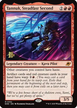 Tannuk, Steadfast Second (PRE-162) - Prerelease Cards Foil