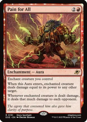 Pain for All (PPEOE-151) - Promo Pack: Edge of Eternities