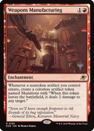 Weapons Manufacturing (PPEOE-168) - Promo Pack: Edge of Eternities