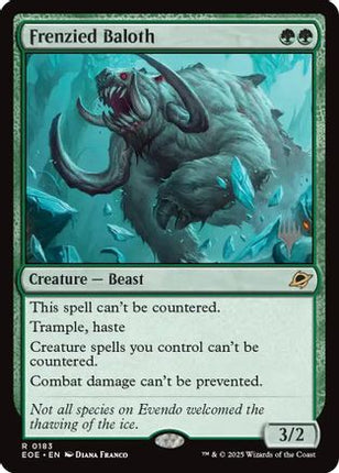 Frenzied Baloth (PPEOE-183) - Promo Pack: Edge of Eternities Foil