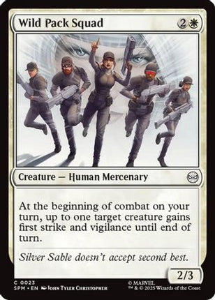 Wild Pack Squad (SPM-023) - Marvel's Spider-Man Foil