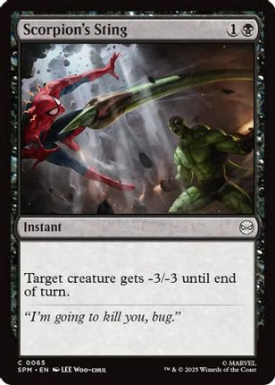 Scorpion's Sting (SPM-065) - Marvel's Spider-Man Foil