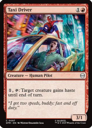 Taxi Driver (SPM-097) - Marvel's Spider-Man Foil