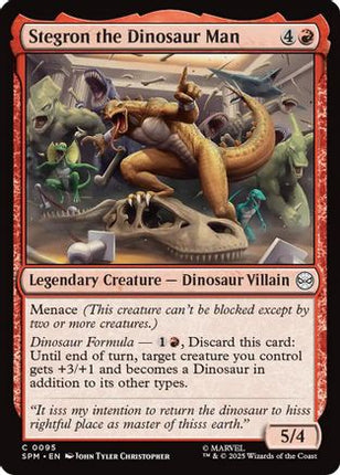 Stegron the Dinosaur Man (SPM-095) - Marvel's Spider-Man